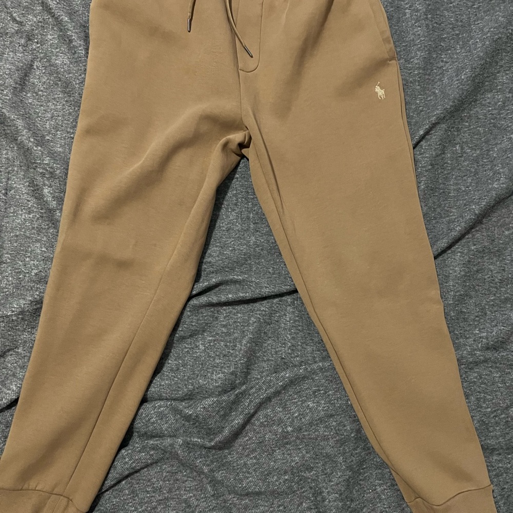 Polo by RL Tan Jogger Pants cream horseman